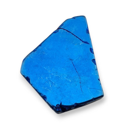 Titanium agate slice with hole 37x27 mm no 189 Titanium agate slice with hole 37x27 mm no 189