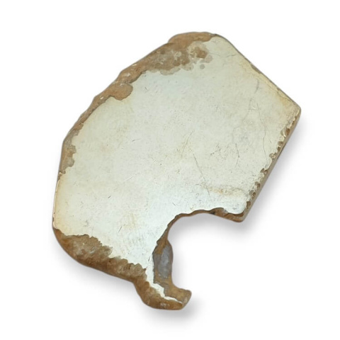 Titanium agate slice with hole 37x27 mm no 323 Titanium agate slice with hole 37x27 mm no 323