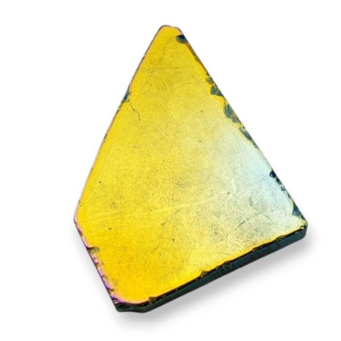 Agate titanium slice with hole 37x28 mm no. 241 Agate titanium slice with hole 37x28 mm no. 241