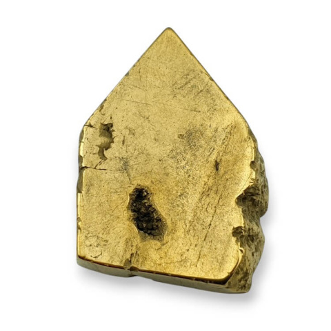 Titanium agate slice with hole 37x28 mm no 54 Titanium agate slice with hole 37x28 mm no 54