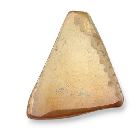Titanium agate slice with hole 37x29 mm no 311 Titanium agate slice with hole 37x29 mm no 311