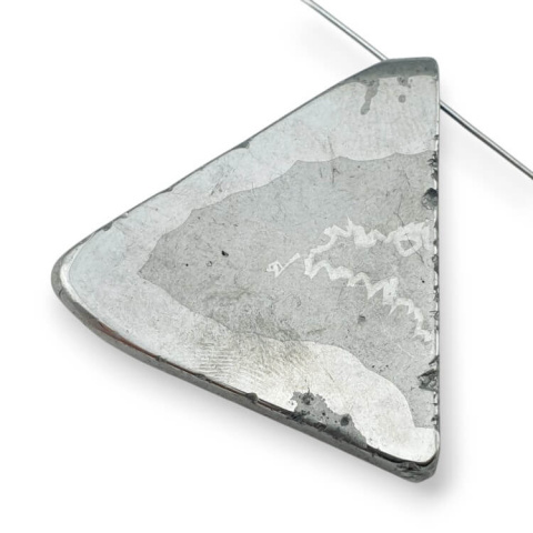 Agate titanium slice with hole 37x35 mm no. 184 Agate titanium slice with hole 37x35 mm no. 184