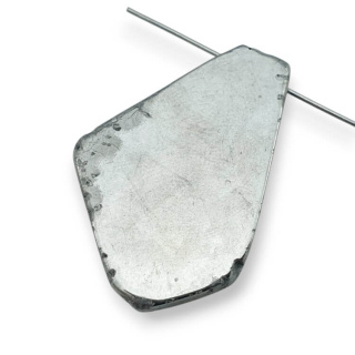 Agat tytanowy plaster z dziurką 38x25 mm nr 133