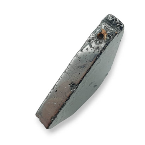 Agat tytanowy plaster z dziurką 38x26 mm nr 155 Agat tytanowy plaster z dziurką 38x26 mm nr 155