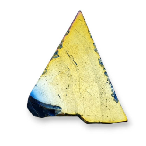 Titanium agate slice with hole 38x30 mm no 281 Titanium agate slice with hole 38x30 mm no 281