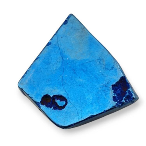 Agate titanium slice with hole 38x31 mm no 224 Agate titanium slice with hole 38x31 mm no 224