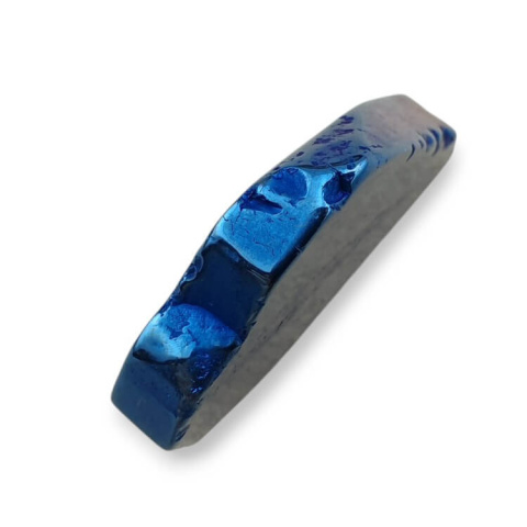Titanium agate slice with hole 38x31 mm no. 231 Titanium agate slice with hole 38x31 mm no. 231