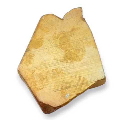 Titanium agate slice with hole 38x32 mm no. 333 Titanium agate slice with hole 38x32 mm no. 333