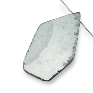 Agat tytanowy plaster z dziurką 39x22 mm nr 165