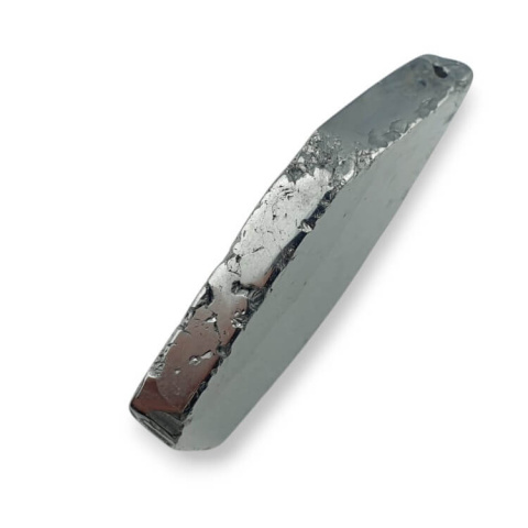 Titanium agate slice with hole 39x22 mm no. 165 Titanium agate slice with hole 39x22 mm no. 165