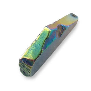 Agat tytanowy plaster z dziurką 39x25 mm nr 269