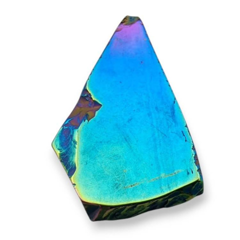 Titanium agate slice with hole 39x25 mm no. 269 Titanium agate slice with hole 39x25 mm no. 269