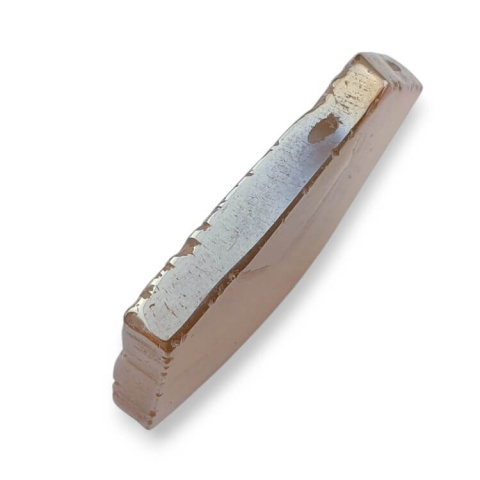 Agat tytanowy plaster z dziurką 39x27 mm nr 306 Agat tytanowy plaster z dziurką 39x27 mm nr 306