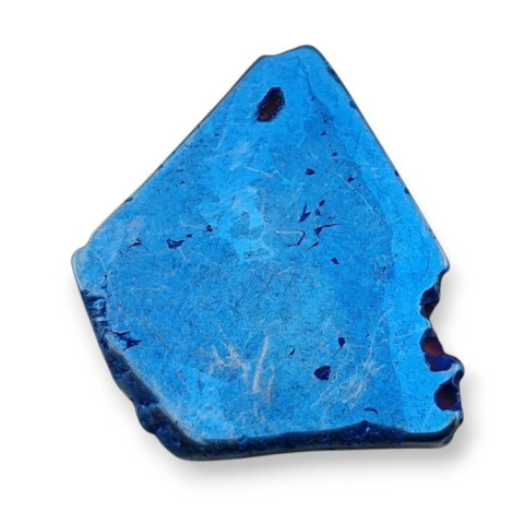 Titanium agate slice with hole 39x30 mm no 239 Titanium agate slice with hole 39x30 mm no 239