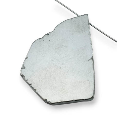 Agat tytanowy plaster z dziurką 39x32 mm nr 131 Agat tytanowy plaster z dziurką 39x32 mm nr 131