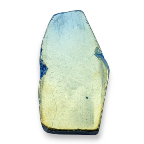 Agate titanium slice with hole 40x22 mm no 79 Agate titanium slice with hole 40x22 mm no 79