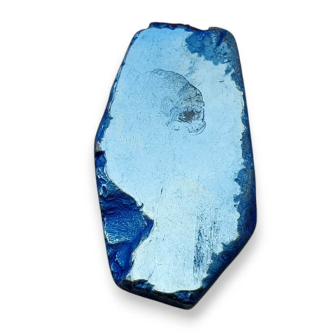 Agate titanium slice with hole 40x24 mm no. 88 Agate titanium slice with hole 40x24 mm no. 88