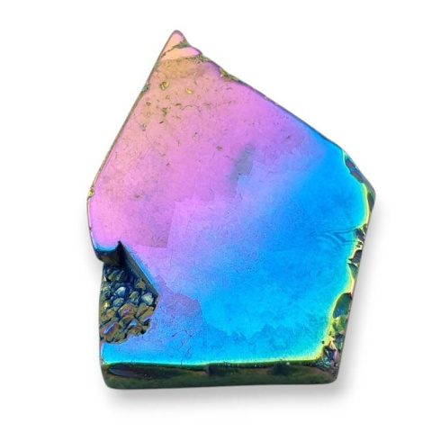 Titanium agate slice with hole 40x31 mm no. 244 Titanium agate slice with hole 40x31 mm no. 244