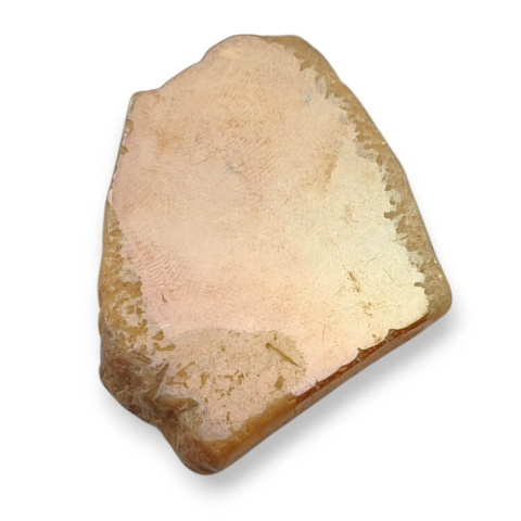 Titanium agate slice with hole 40x32 mm no 329 Titanium agate slice with hole 40x32 mm no 329