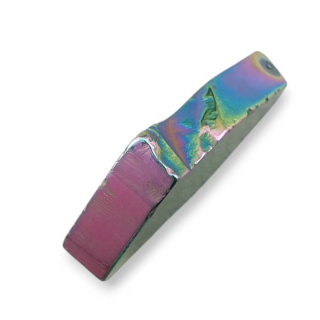 Agat tytanowy plaster z dziurką 41x29 mm nr 249