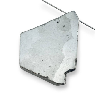Agat tytanowy plaster z dziurką 41x31 mm nr 179