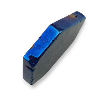 Agat tytanowy plaster z dziurką 41x33 mm nr 210