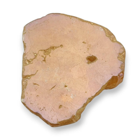 Agat tytanowy plaster z dziurką 41x36 mm nr 346 Agat tytanowy plaster z dziurką 41x36 mm nr 346