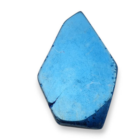 Agate titanium slice with hole 42x27 mm no. 205 Agate titanium slice with hole 42x27 mm no. 205