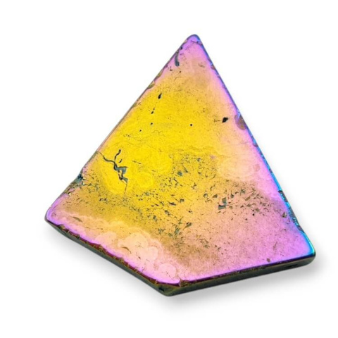 Agate titanium slice with hole 42x34 mm no 302 Agate titanium slice with hole 42x34 mm no 302