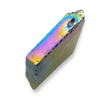 Agat tytanowy plaster z dziurką 44x31 mm nr 290