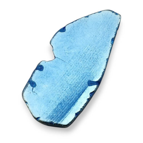 Titanium agate slice with hole 45x21 mm no 99 Titanium agate slice with hole 45x21 mm no 99