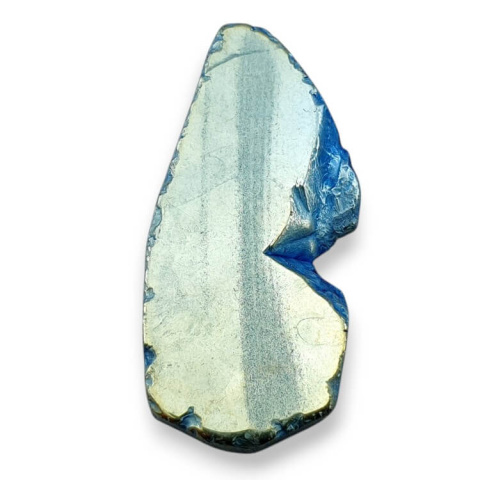 Titanium agate slice with hole 45x21 mm no 99 Titanium agate slice with hole 45x21 mm no 99