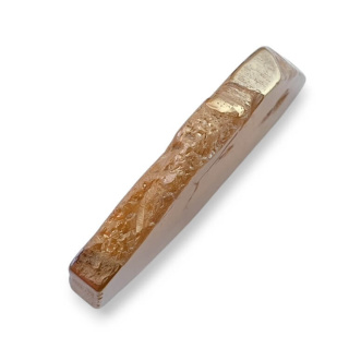 Agat tytanowy plaster z dziurką 46x30 mm nr 314