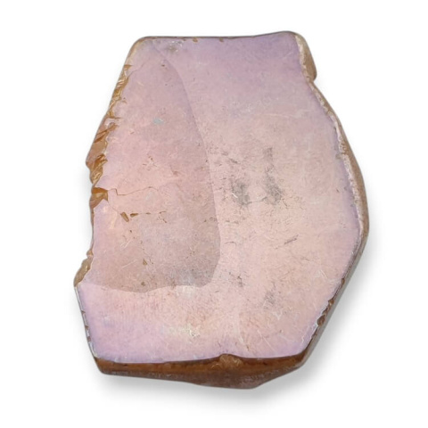 Titanium agate slice with hole 48x38 mm no 316 Titanium agate slice with hole 48x38 mm no 316