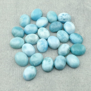 Larimar kaboszon 10x8 mm 1 szt