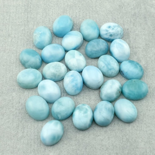 Larimar kaboszon 10x8 mm 1 szt