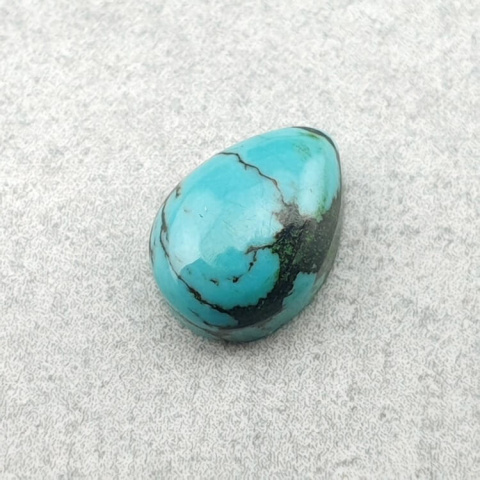 Tibetan turquoise cabochon 10x7 mm no 196 Tibetan turquoise cabochon 10x7 mm no 196
