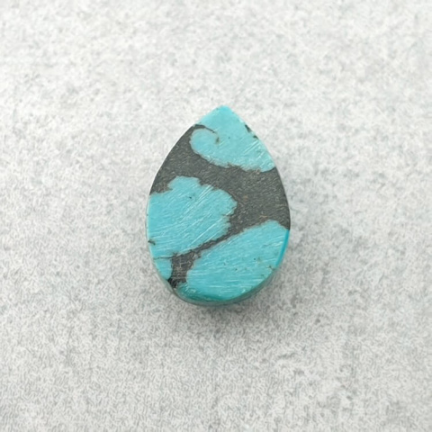 Tibetan turquoise cabochon 10x7 mm no 196 Tibetan turquoise cabochon 10x7 mm no 196