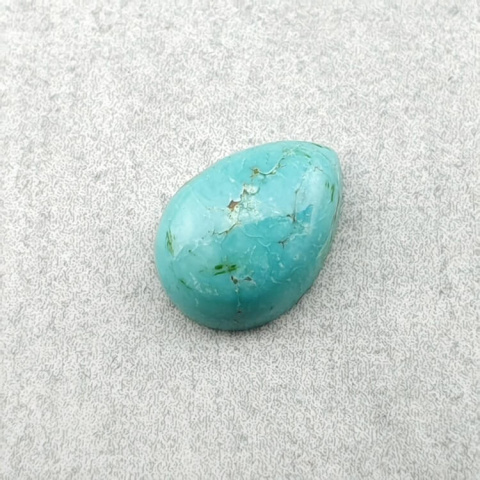 Tibetan turquoise cabochon 10x7 mm no 197 Tibetan turquoise cabochon 10x7 mm no 197
