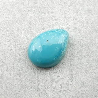 Turkus tybetański kaboszon 10x7 mm nr 198
