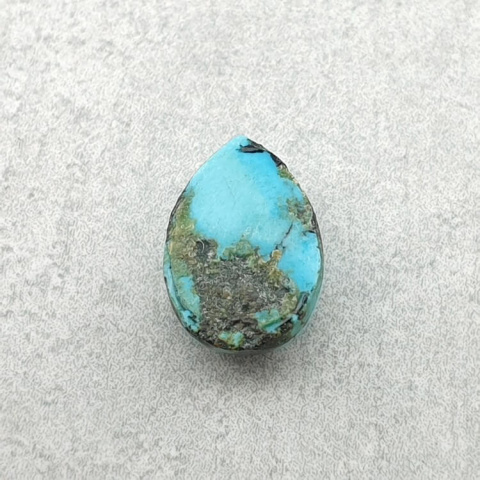 Tibetan turquoise cabochon 10x7 mm no 199 Tibetan turquoise cabochon 10x7 mm no 199