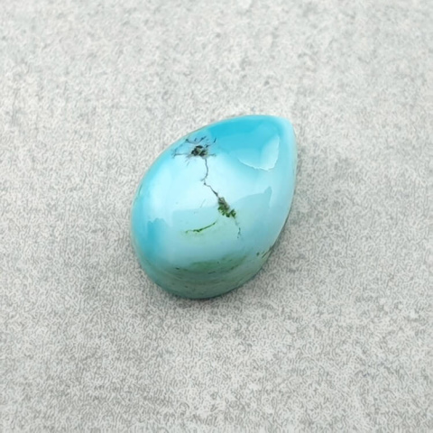 Tibetan turquoise cabochon 10x7 mm no 203 Tibetan turquoise cabochon 10x7 mm no 203