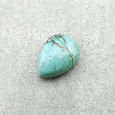 Tibetan turquoise cabochon 10x7 mm no. 205 Tibetan turquoise cabochon 10x7 mm no. 205