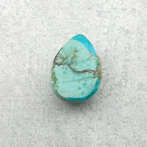 Tibetan turquoise cabochon 10x7 mm no. 205 Tibetan turquoise cabochon 10x7 mm no. 205