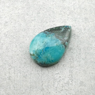 Turkus tybetański kaboszon 12x8 mm nr 209