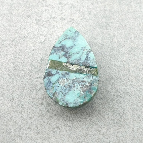 Tibetan turquoise cabochon 12x8 mm no. 212 Tibetan turquoise cabochon 12x8 mm no. 212