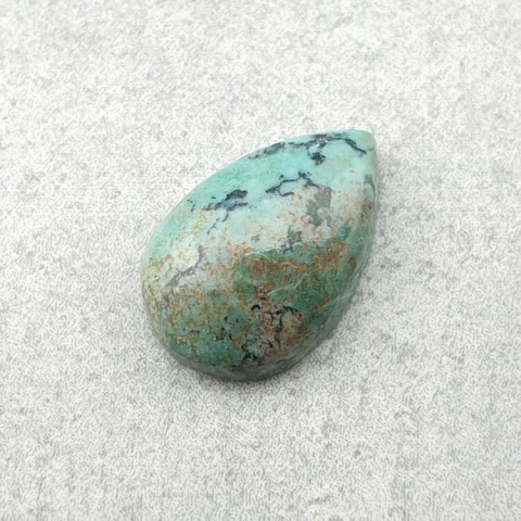 Tibetan turquoise cabochon 12x8 mm no 214 Tibetan turquoise cabochon 12x8 mm no 214