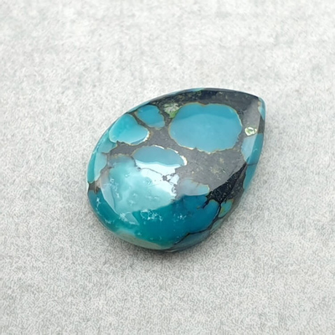 Tibetan turquoise cabochon 14x10 mm no 216 Tibetan turquoise cabochon 14x10 mm no 216