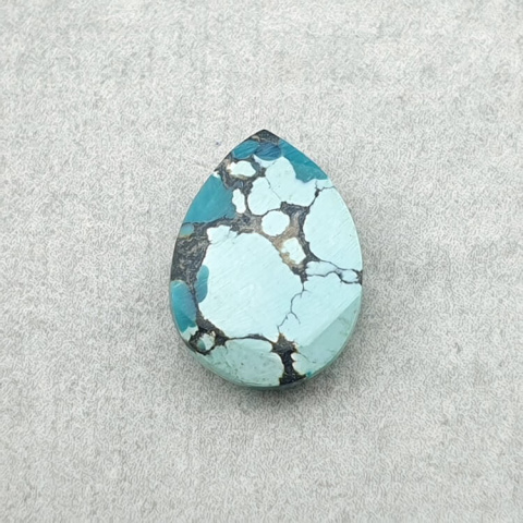 Tibetan turquoise cabochon 14x10 mm no 216 Tibetan turquoise cabochon 14x10 mm no 216