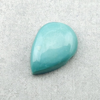 Turkus tybetański kaboszon 14x10 mm nr 218